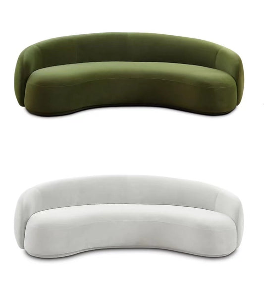 Franse halfronde cashewnotenbank voor de woonkamer