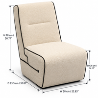 Interconnected Soft Lounge Chair