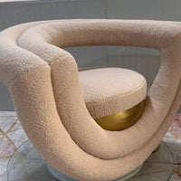 Rylight Art Design Furry Lips Armchair