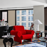 Roselle Sculptural Lounge Chair