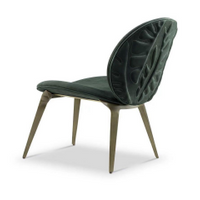 Luxury Velvet/Leathef Sofa Chair For Dining Room