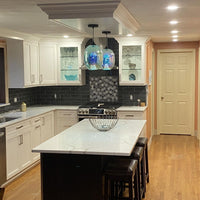 Rylight 3D Colorful Glass Fireworks Art Pendant Light