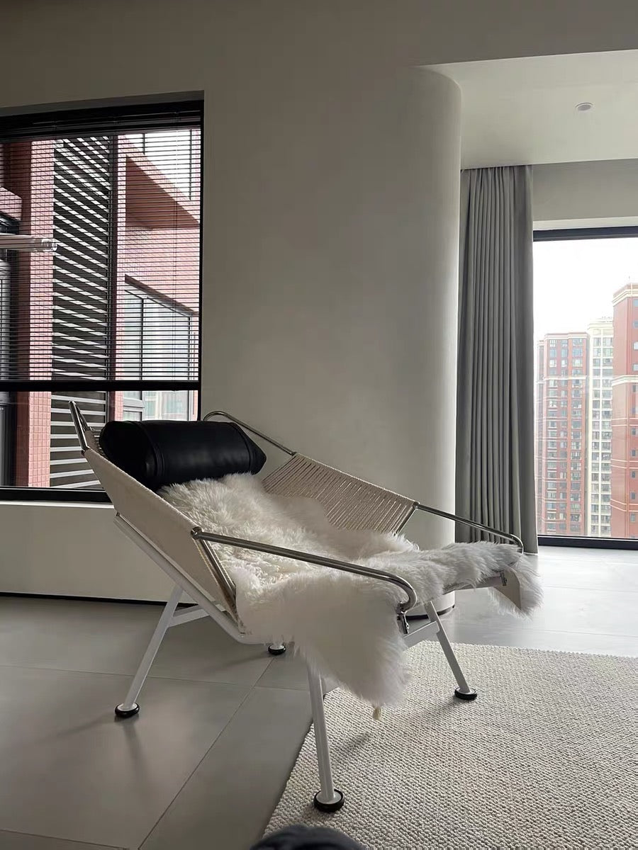 Rylight Designer Recommended Handmade Flag Line Recliner/Lounge Chair