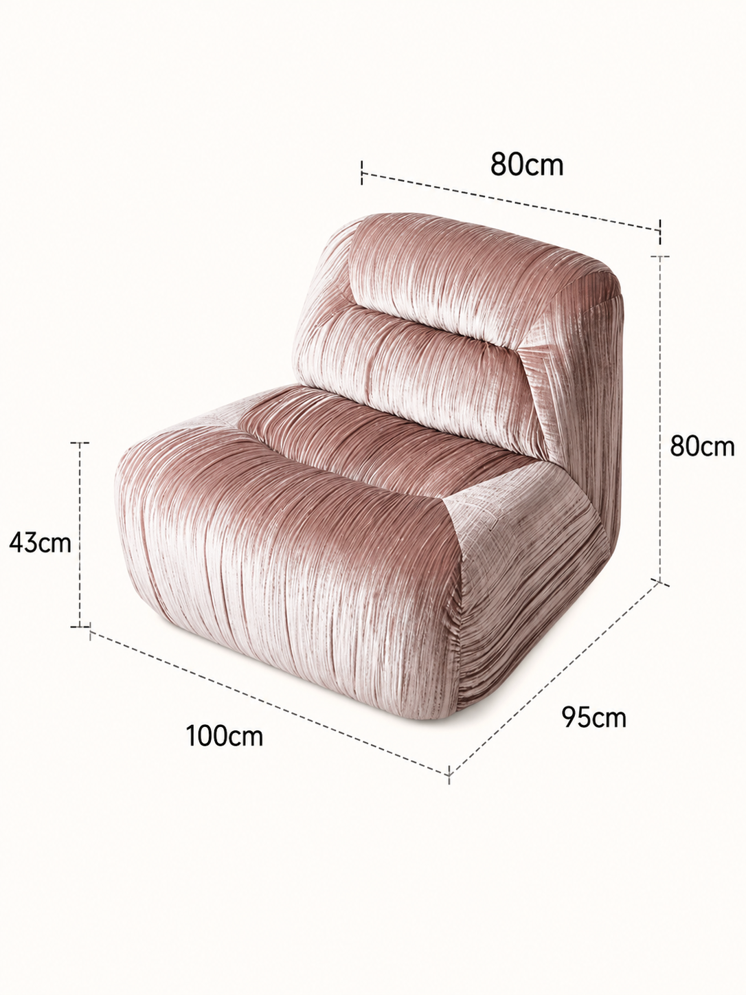 Pompadour French Vintage Velvet Modular Sofa
