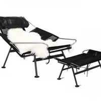 Rylight Designer Recommended Handmade Flag Line Recliner/Lounge Chair