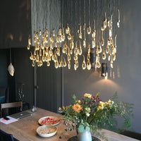 Moderne creatieve zaadkristallen kroonluchter voor de eetkamer 