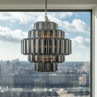 ثريا فاخرة حديثة متعددة الطبقات لغرفة المعيشة/غرفة النوم