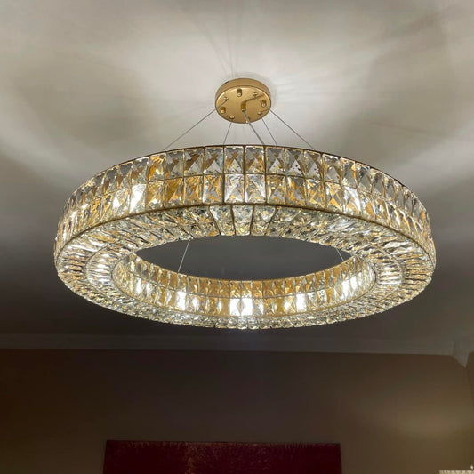Rylight 1-ring luxe kristallen kroonluchter