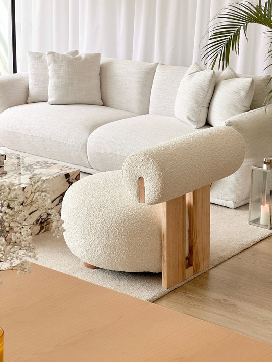 Rylight Boucle Lounge Chair