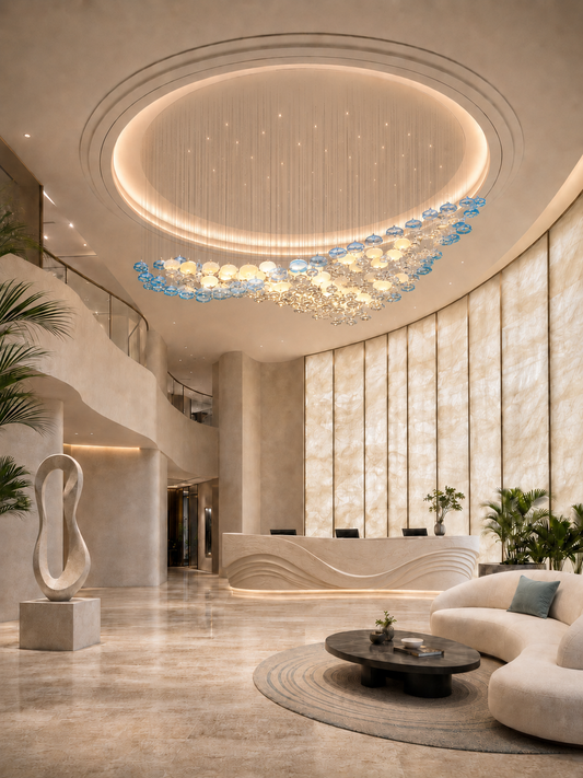 Flying Surge kroonluchter voor hotel/restaurant/woonkamer
