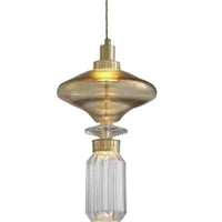 Irregular Art Glass Pendant Lamp
