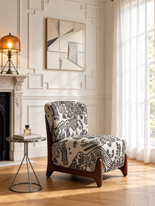 Savana Vintage Tiger Mountain Lounge Chair