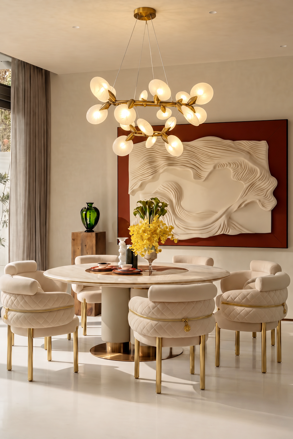 Aurelia Quilted Dining Chair