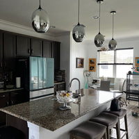 Rylight 3D Colorful Glass Fireworks Art Pendant Light