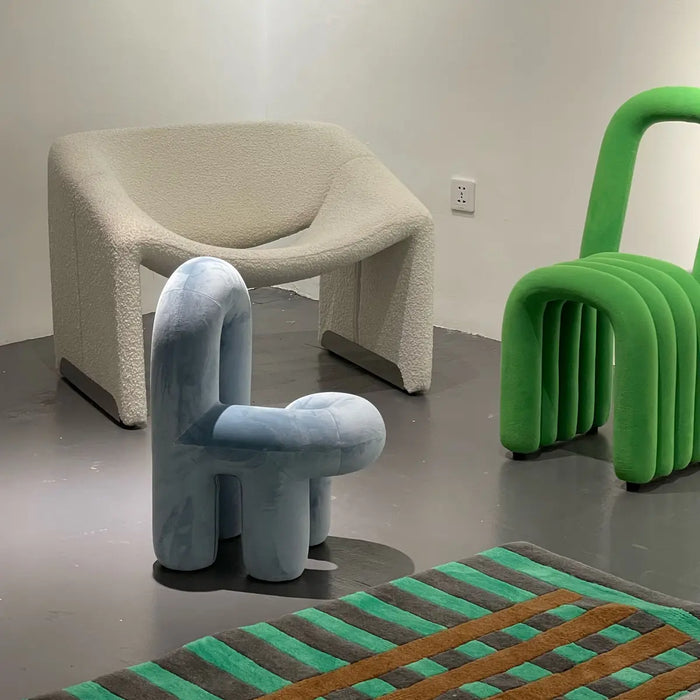Rylight Irregular Tube Art Chair
