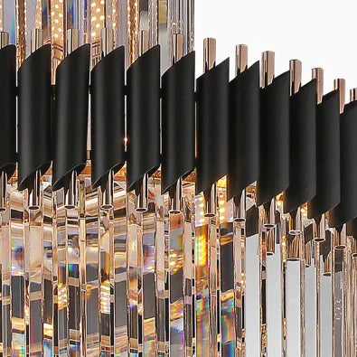 Rylight spiraalvormige kristallen kroonluchter