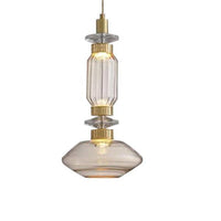 Irregular Art Glass Pendant Lamp