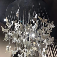 Rylight Fantasy Butterfly Elf Styling Pendant in White/Gold Color