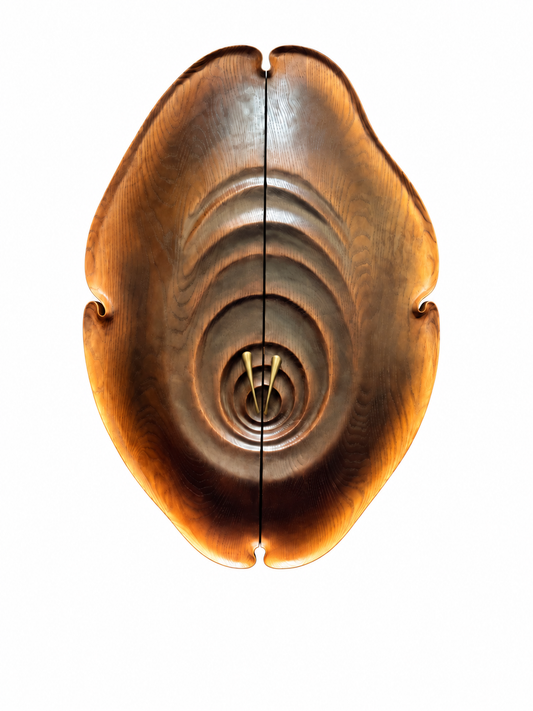 Eclipse Ripple Sculptural Wall Cabinet