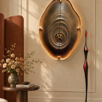 Eclipse Ripple Sculptural Wall Cabinet