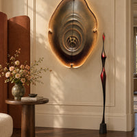 Eclipse Ripple Sculptural Wall Cabinet