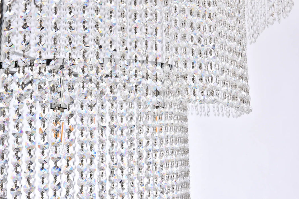 Rylight 41-Light Extra Large Luxury Style Crystal Chandelier