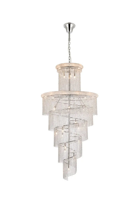 Rylight 41-Light Extra Large Luxury Style Crystal Chandelier