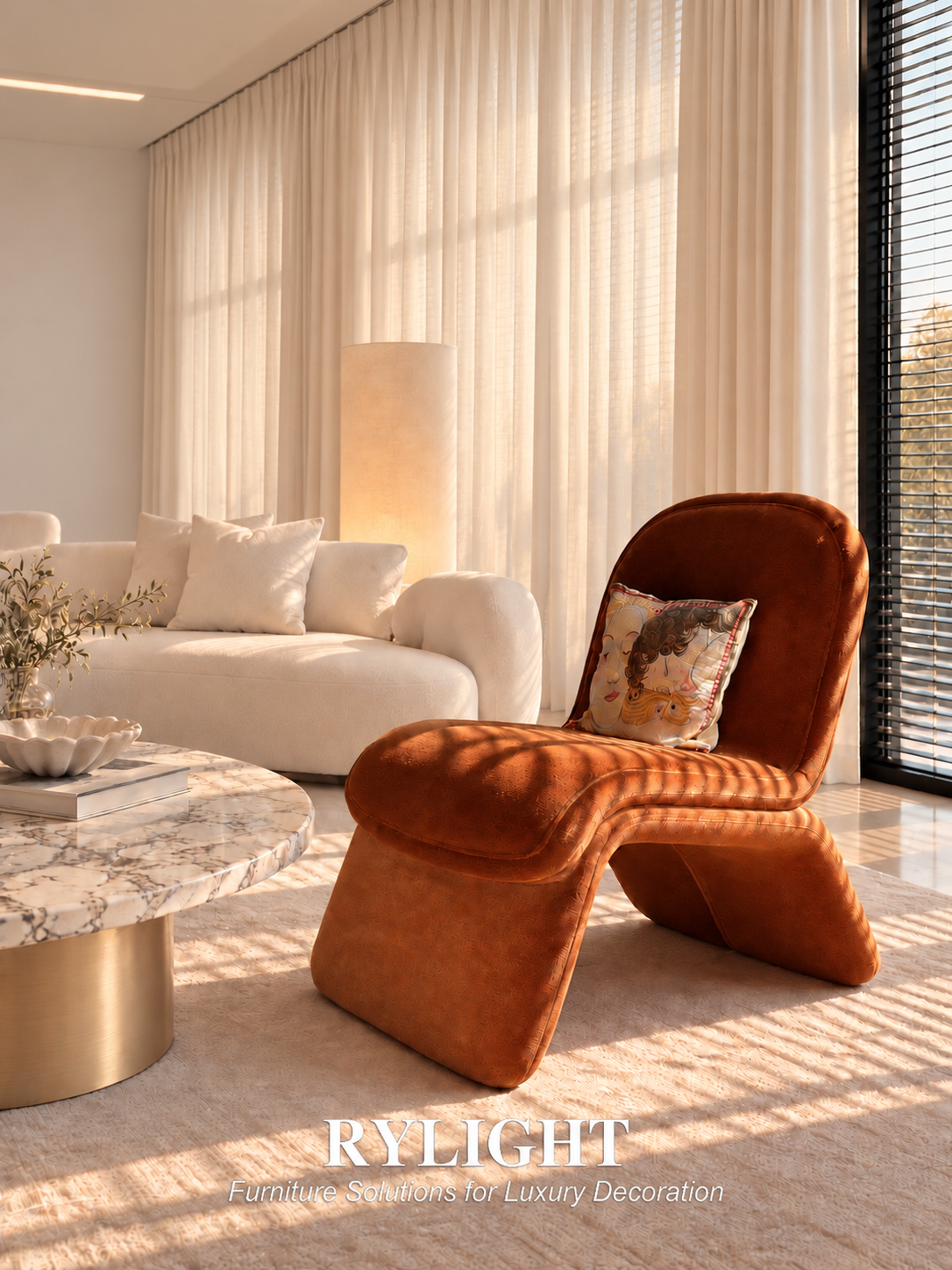 Sculptura Artistic Lounge Chair