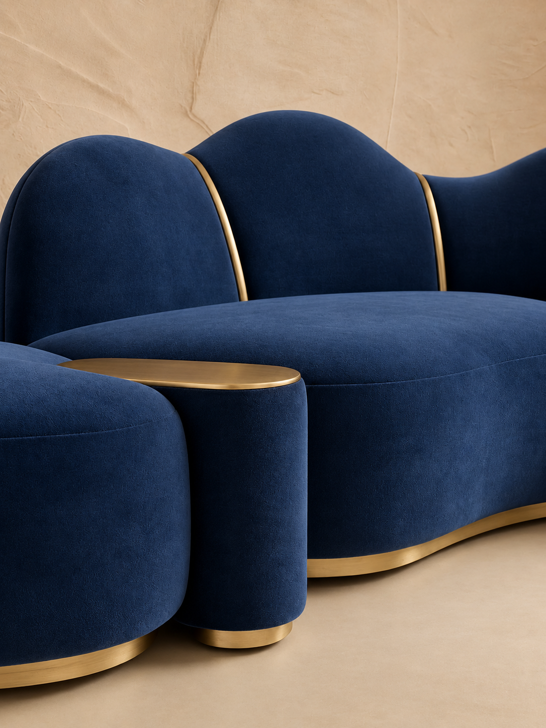 Shell Sculptural Art Sofa