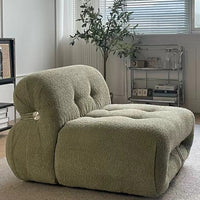 Vintage Leather/Cotton Soriana Armchairs Sofa For Living Room/Study