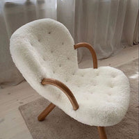 Cozy Fleece Lounge Accent Chair