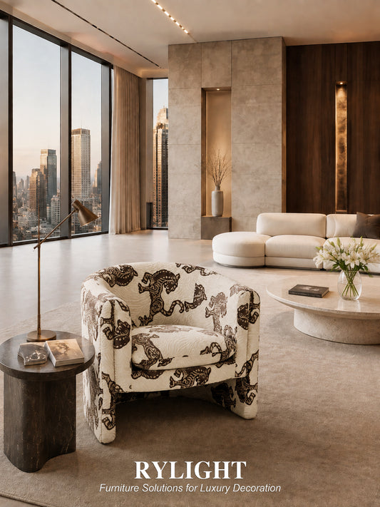 Bennett Tiger Mountain Sculptural Accent Chair