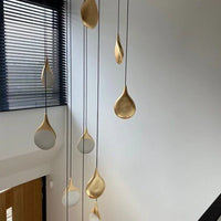 Moderne esthetische minimalistische eigentijdse kroonluchter voor woonkamer/eetkamer