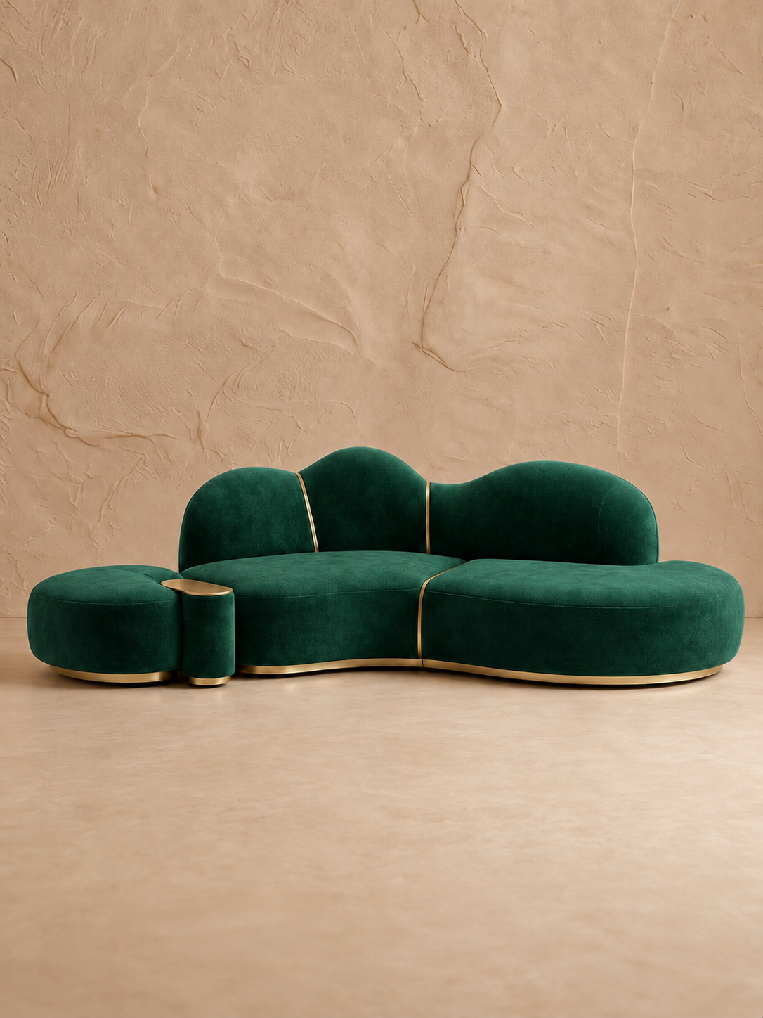 Shell Sculptural Art Sofa