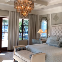 Rylight 6-Tier 7/13/19-Light Round Tiered Shells Chandelier