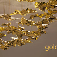 Rylight 84/102/170/192 Leaves Art Design Chandelier