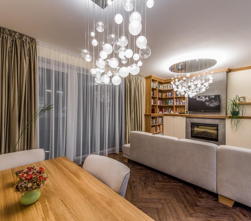 ثريا قطرة المطر على الطراز الحديث من Rylight