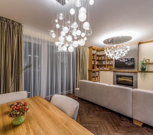 ثريا قطرة المطر على الطراز الحديث من Rylight