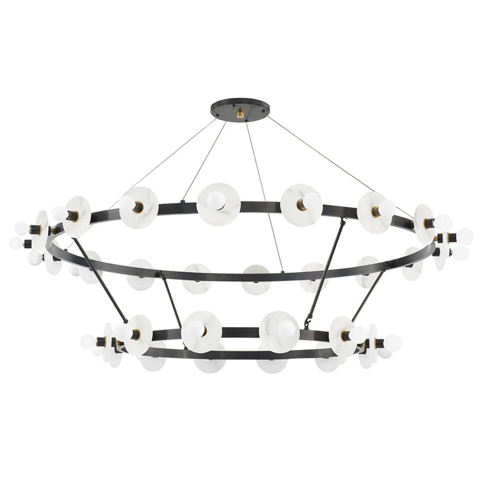 RYlight 1/2-Tier Ring Chandelier