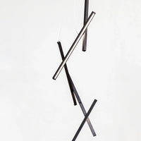 ثريا رايلايت الخشبية العمودية الطويلة