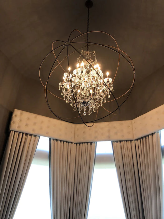 Rylight 4/6/12/15/25/50-Light Classic Crystal Chandelier