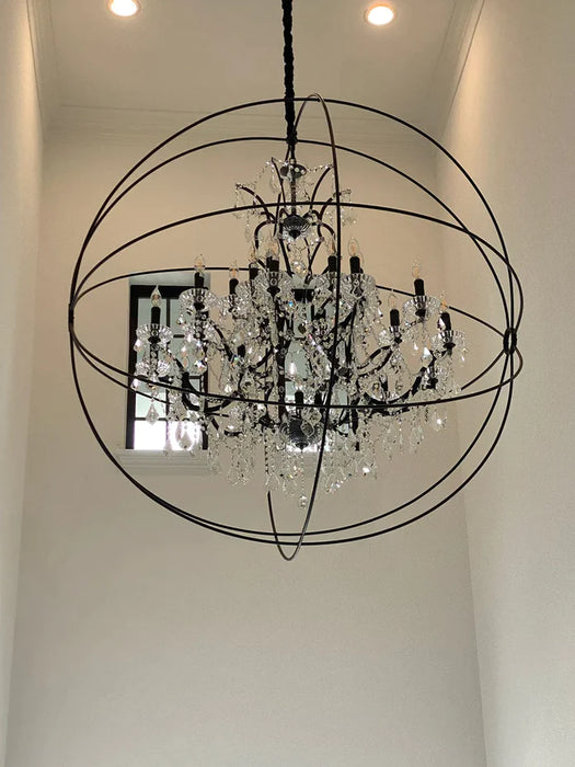Rylight 4/6/12/15/25/50-Light Classic Crystal Chandelier