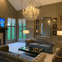 Rylight 4/6/12/15/25/50-lichte klassieke kristallen kroonluchter