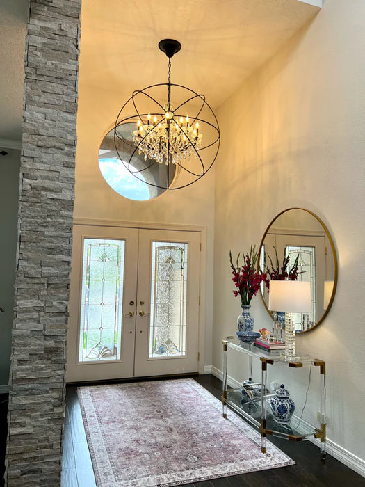 Rylight 4/6/12/15/25/50-Light Classic Crystal Chandelier