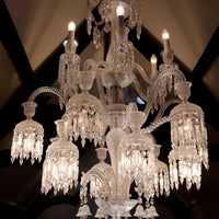 ثريا كريستالية كبيرة متعددة الطبقات من Rylight Luxury Royal