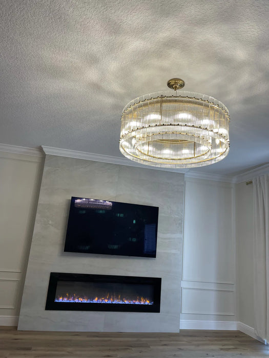 Rylight 8/10/12/18/24-Light Crystal Chandelier