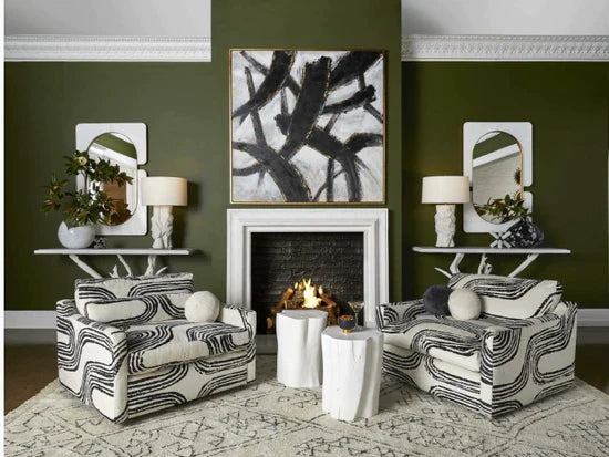 Modern Black&White Toast Sofa Chair