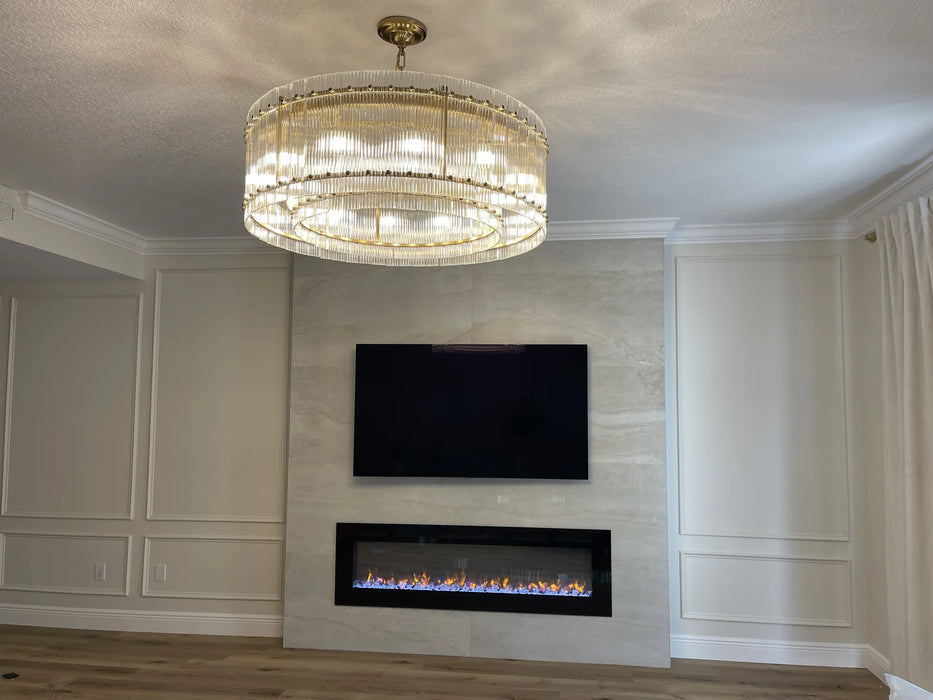 Rylight 8/10/12/18/24-Light Crystal Chandelier