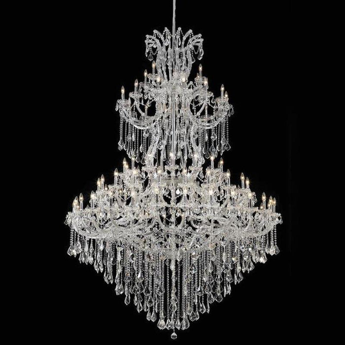Rylight 55/68/84-Light Exta Large Crystal Candle Chandelier