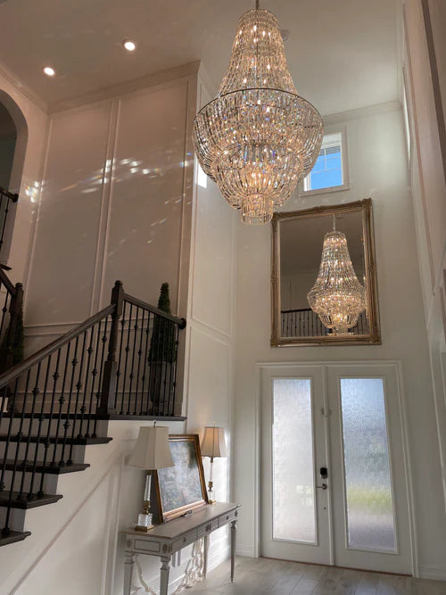 Rylight 19"/32"/50" Empire Crystal Chandelier